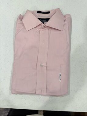 Faconnable Light Pink Men's Dress Shirt